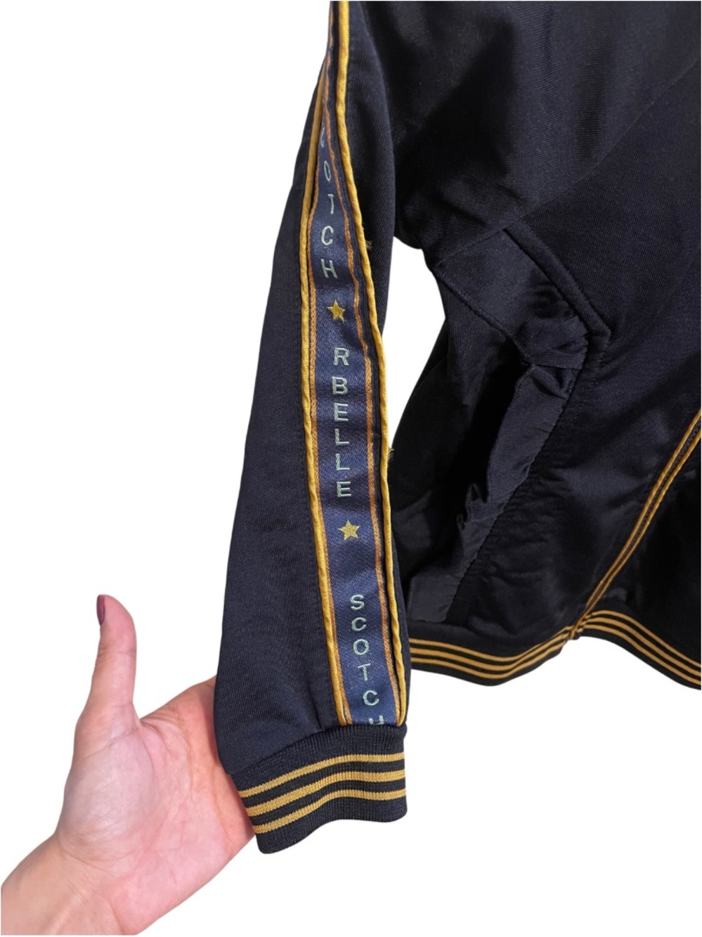Scotch R'Belle Ruffle Varsity Track Jacket - Picture 3 of 8